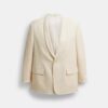 Blazers con cuellos chal teñidos en hilo