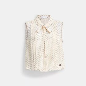 Blusa corta sin mangas