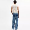 Blusa corta sin mangas