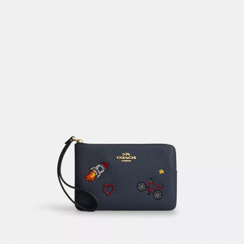 Bolsa de pulsera con cremallera en la esquina