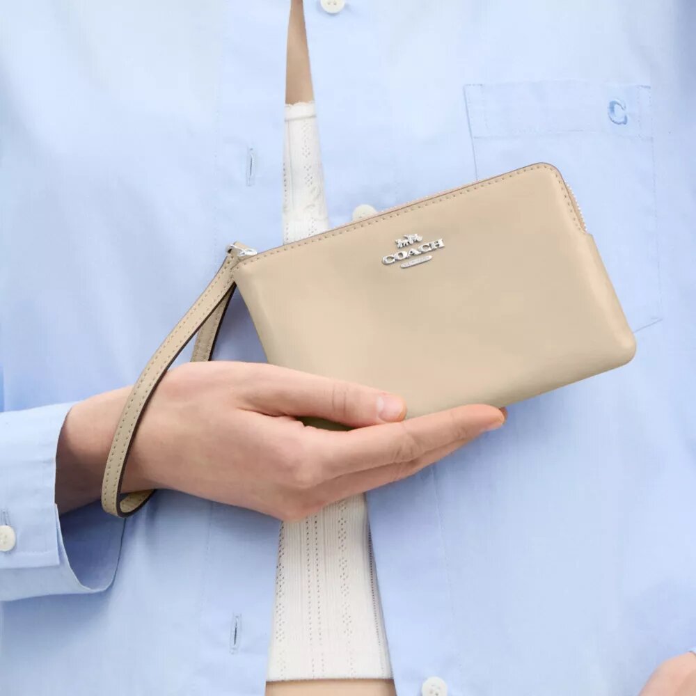 Bolsa de pulsera con cremallera en la esquina
