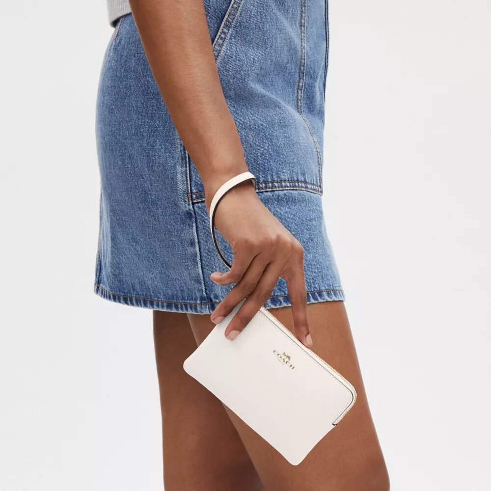 Bolsa de pulsera con cremallera en la esquina