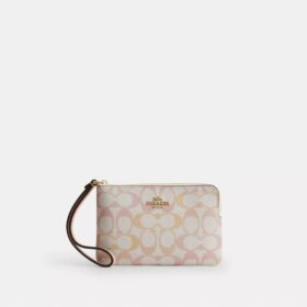 Bolsa de pulsera con cremallera en las esquinas de Signature Canvas