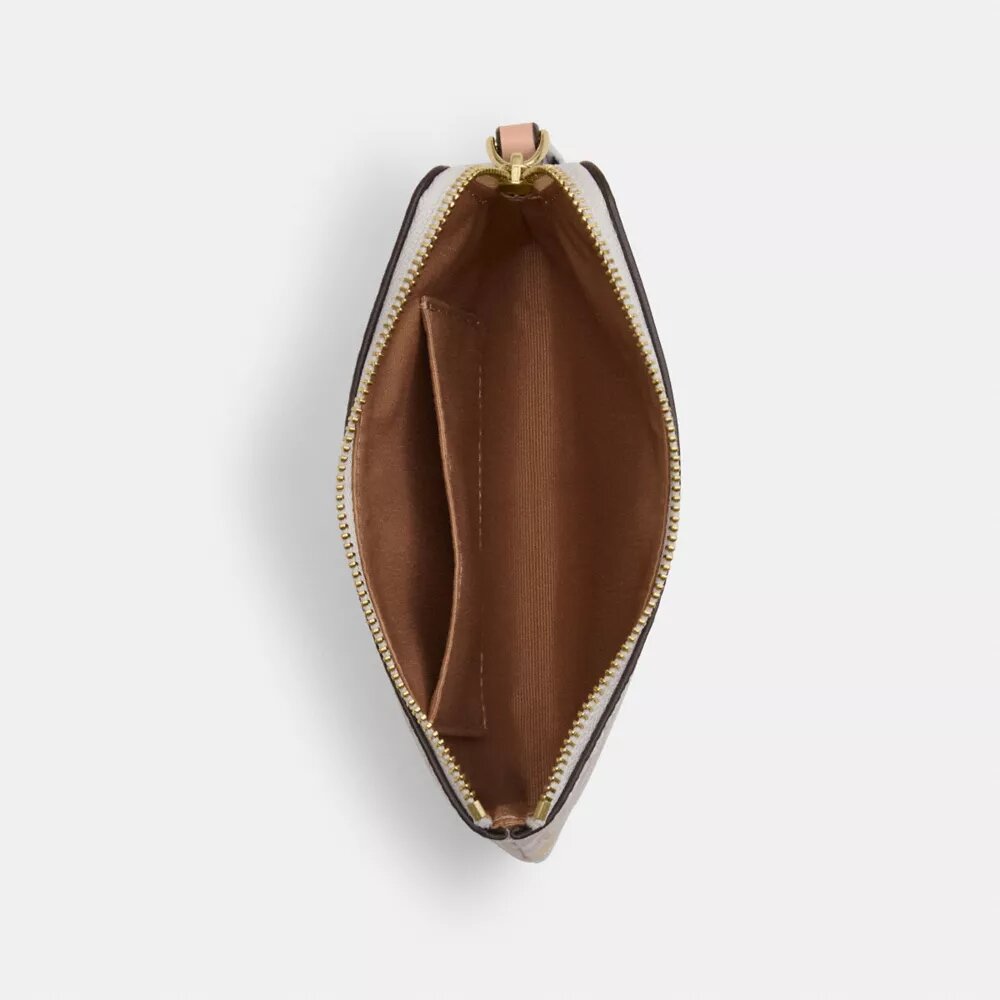 Bolsa de pulsera con cremallera en las esquinas de Signature Canvas