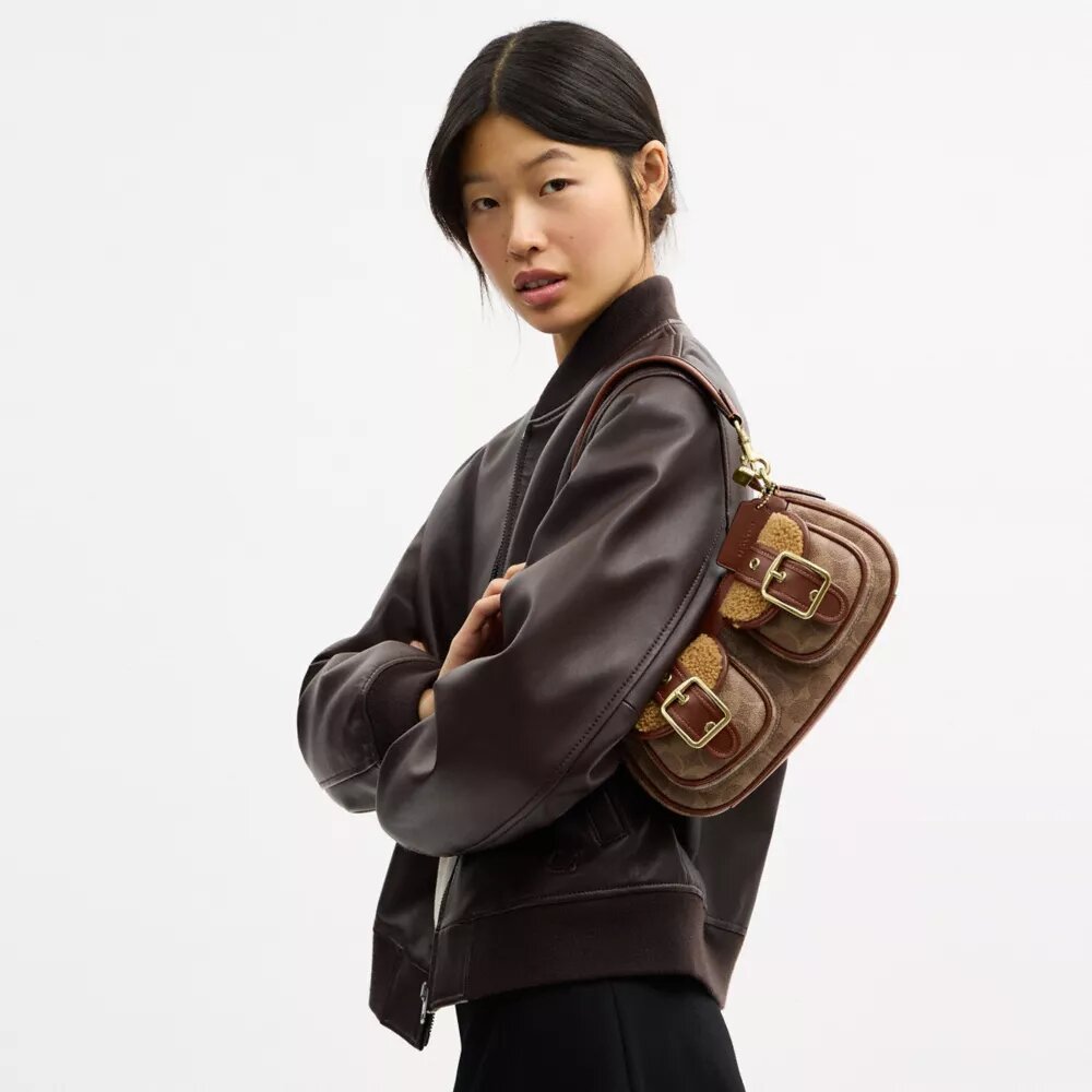 Bolso Ashton con Signature Canvas