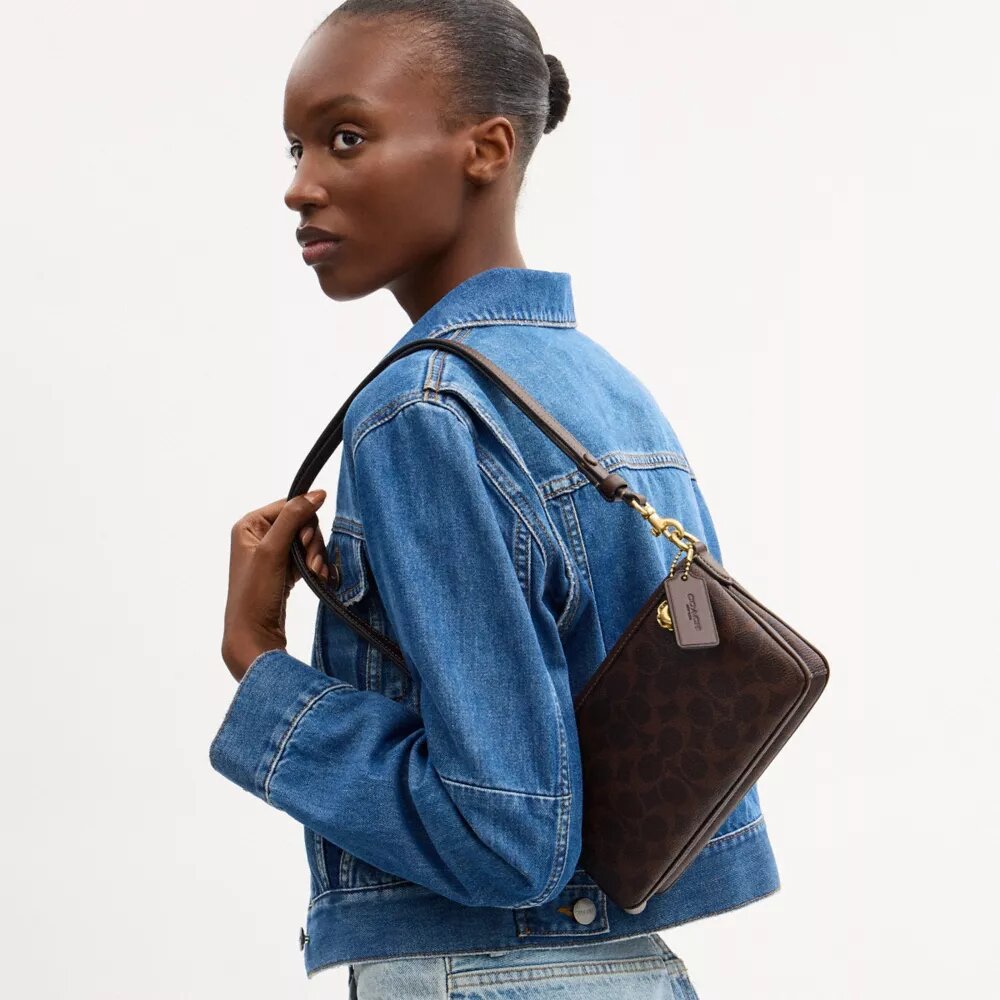 Bolso bandolera Audrey en Signature Canvas
