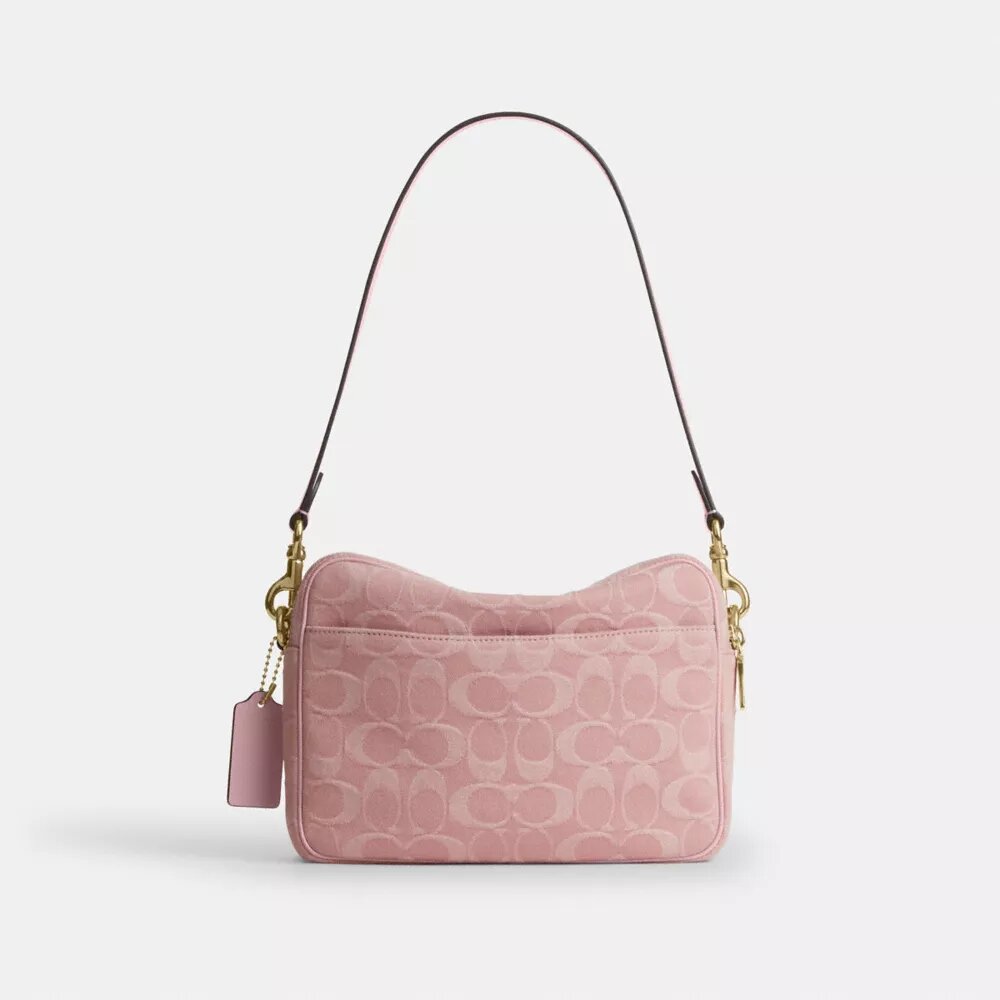 Bolso bandolera Carey en denim característico