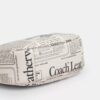 Bolso bandolera Carmen Mini con estampado de periódico