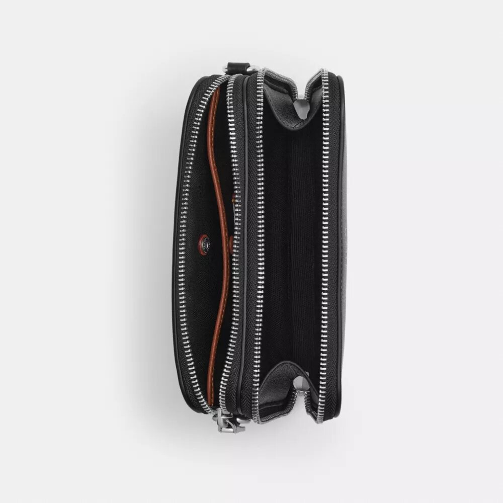 Bolso bandolera Clinton con estampado flexible