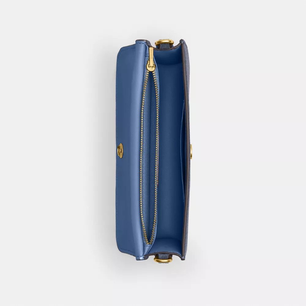Bolso bandolera con asa superior Elora