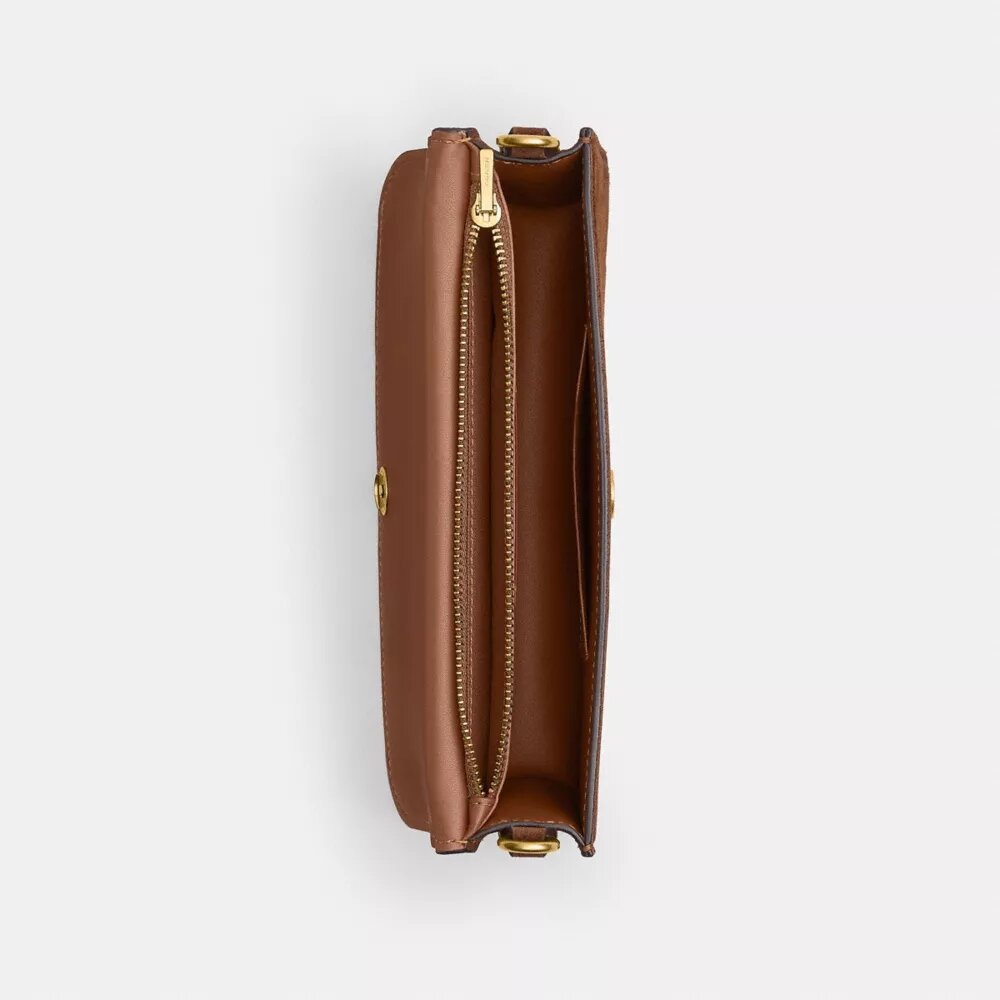 Bolso bandolera con asa superior Elora