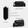 Bolso bandolera con solapa