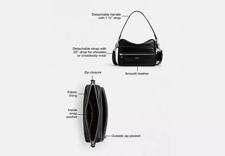 Bolso bandolera Dakota