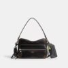 Bolso bandolera Dakota en piel desgastada con Charms