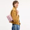 Bolso bandolera Elodie 18 en denim desgastado con acolchado
