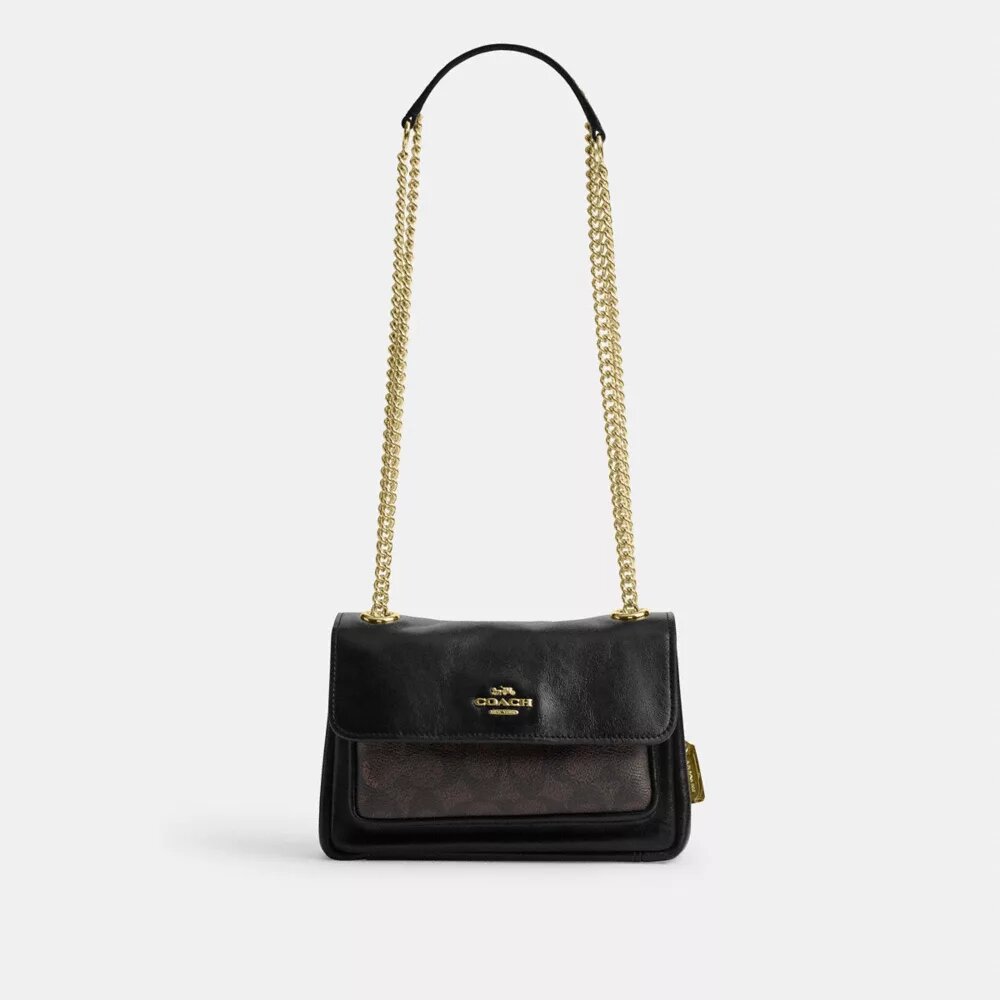 Bolso bandolera Elodie 18 en Signature Canvas