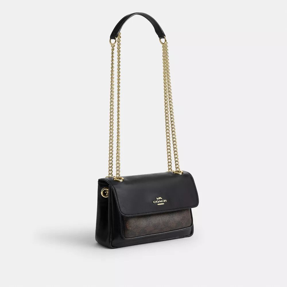 Bolso bandolera Elodie 18 en Signature Canvas