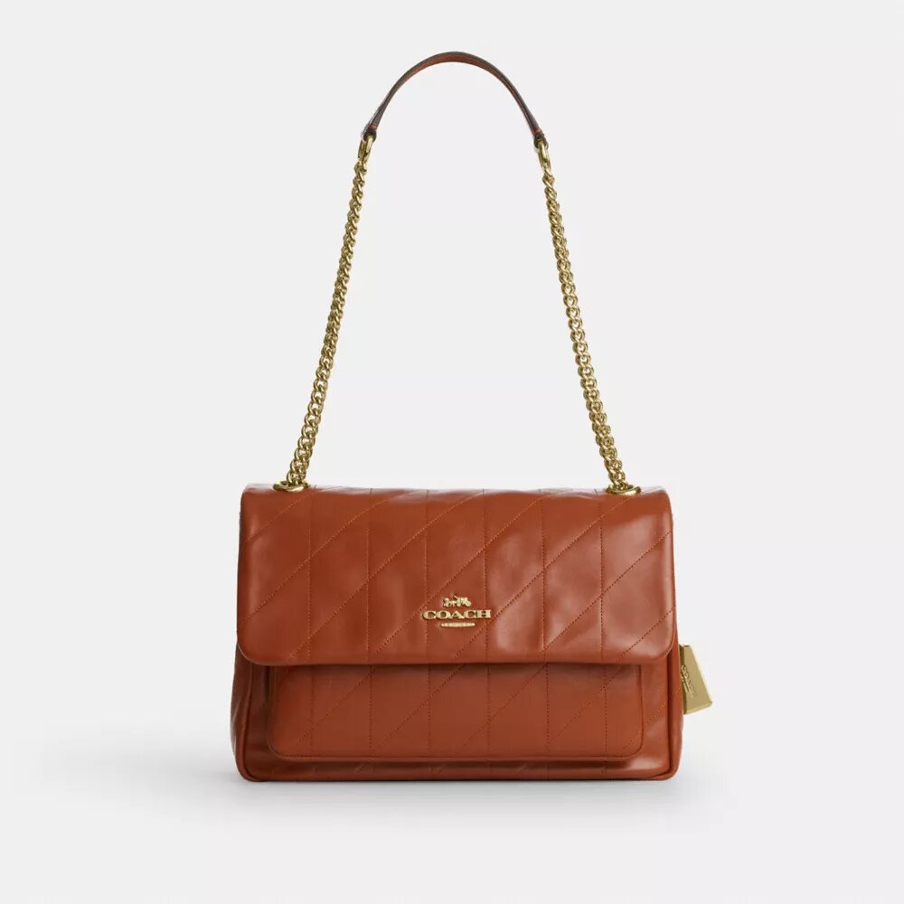 Bolso bandolera Elodie con acolchado