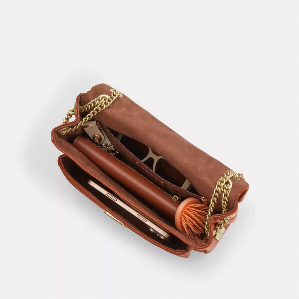 Bolso bandolera Elodie con acolchado