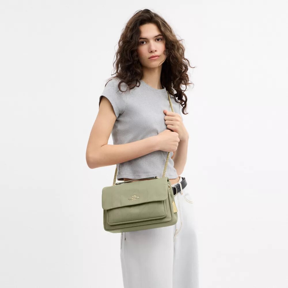 Bolso bandolera Elodie con acolchado