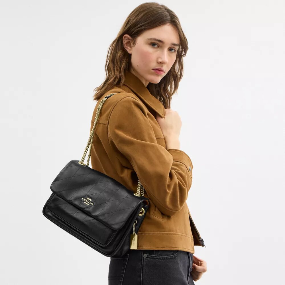 Bolso bandolera Elodie con acolchado