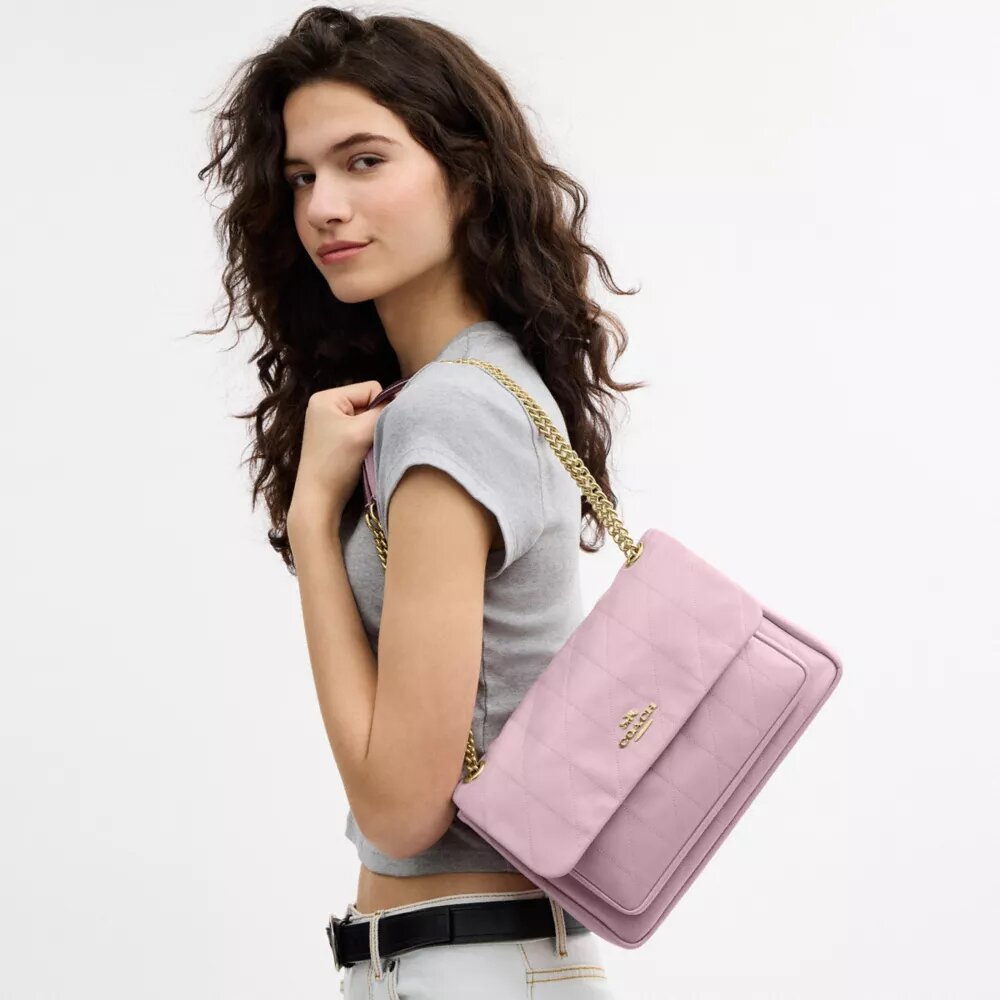 Bolso bandolera Elodie con acolchado