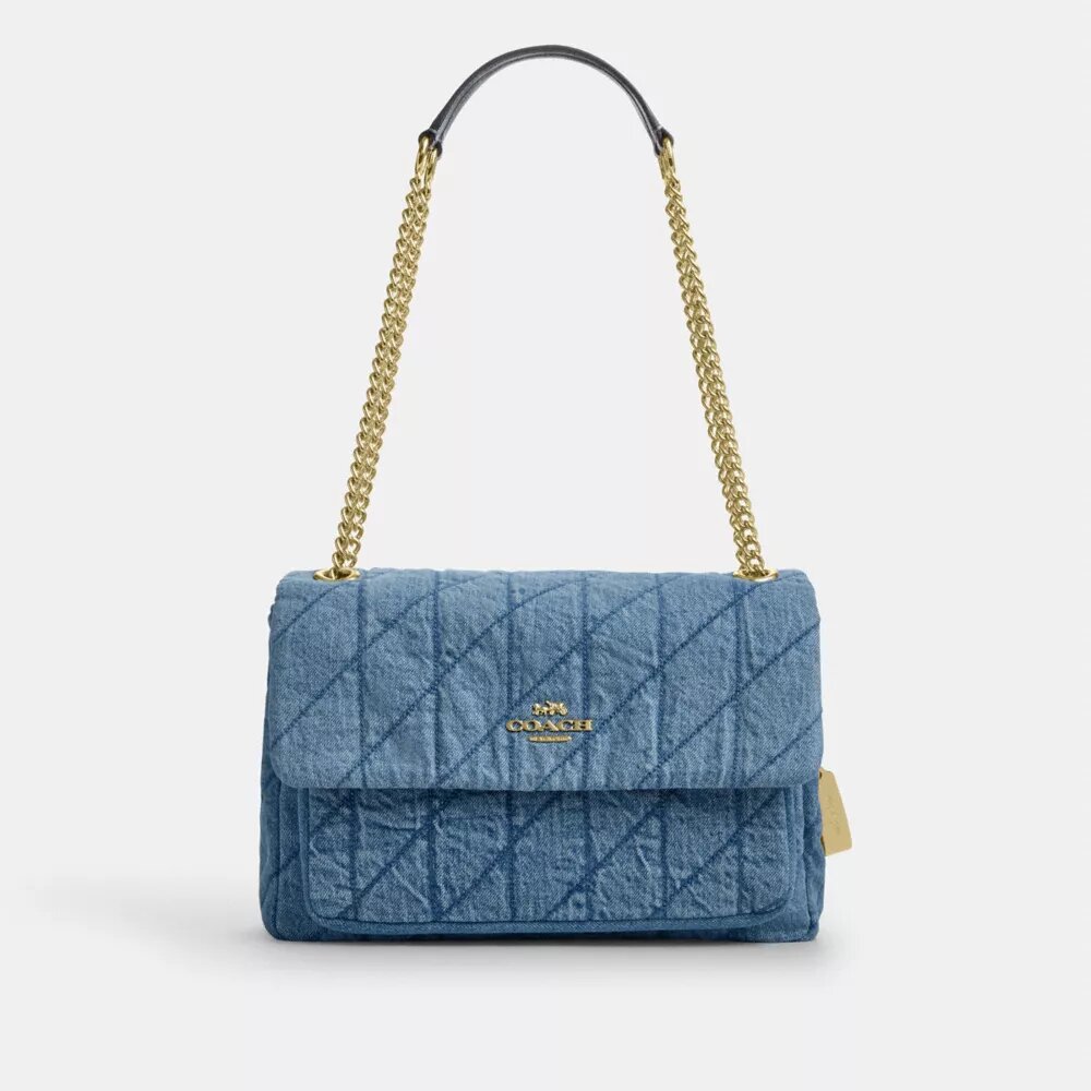 Bolso bandolera Elodie de algodón regenerativo con acolchado