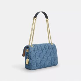Bolso bandolera Elodie de algodón regenerativo con acolchado