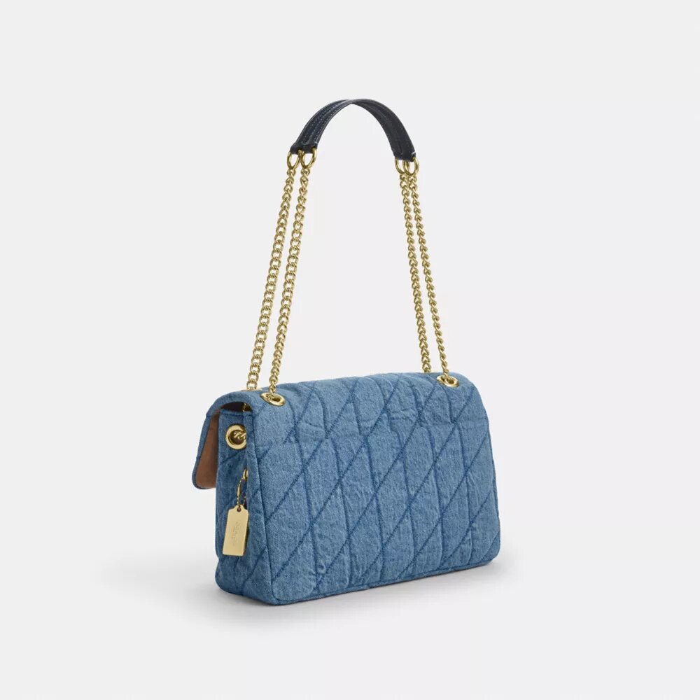 Bolso bandolera Elodie de algodón regenerativo con acolchado