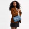Bolso bandolera Elodie de algodón regenerativo con acolchado