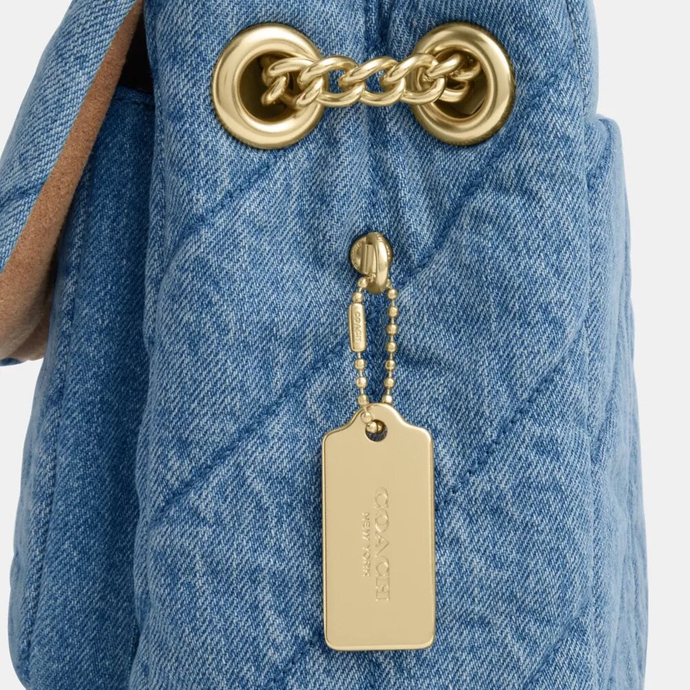 Bolso bandolera Elodie de algodón regenerativo con acolchado
