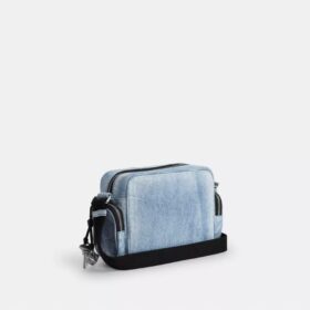 Bolso bandolera Fletcher en denim «Loved Signature»