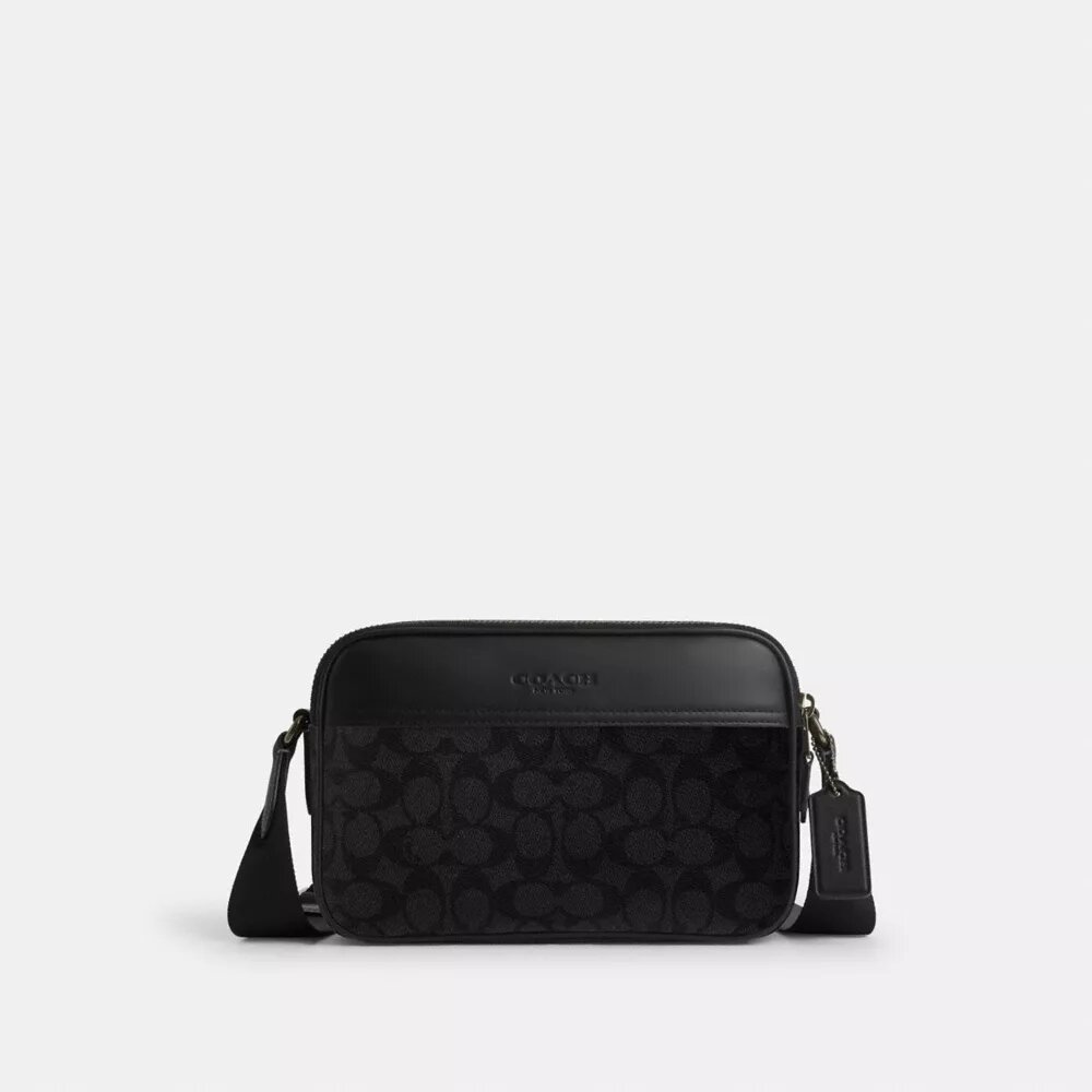 Bolso bandolera Graham en Signature Canvas