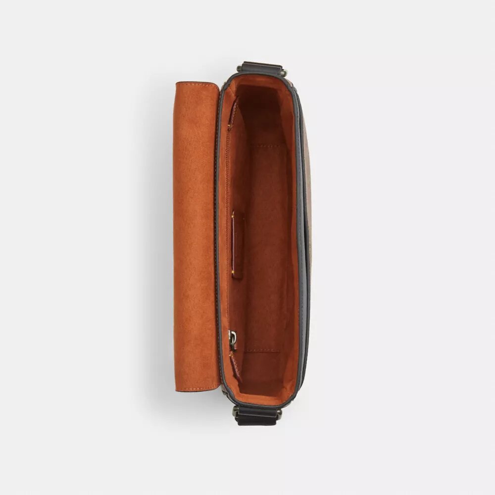 Bolso bandolera Jack en Signature Canvas