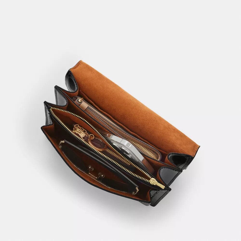 Bolso bandolera Klare en piel exclusiva