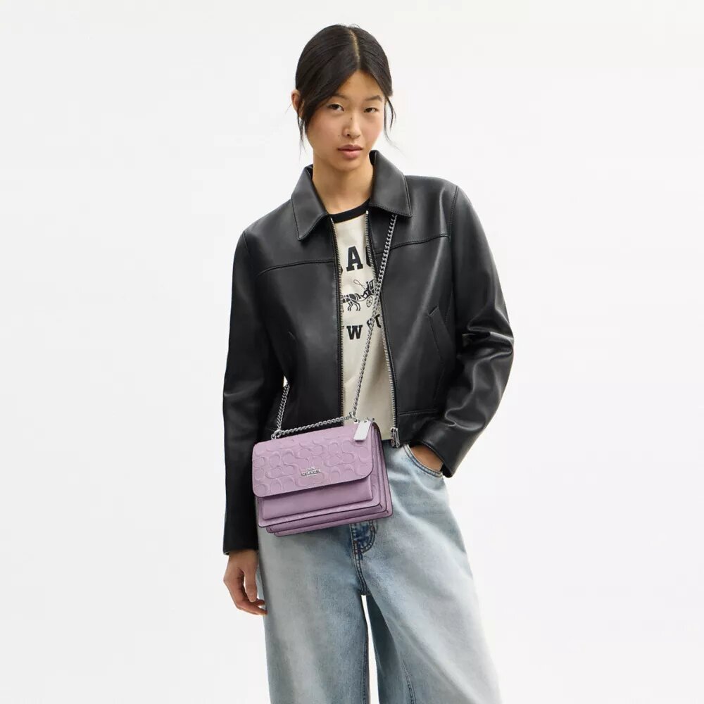 Bolso bandolera Klare en piel exclusiva