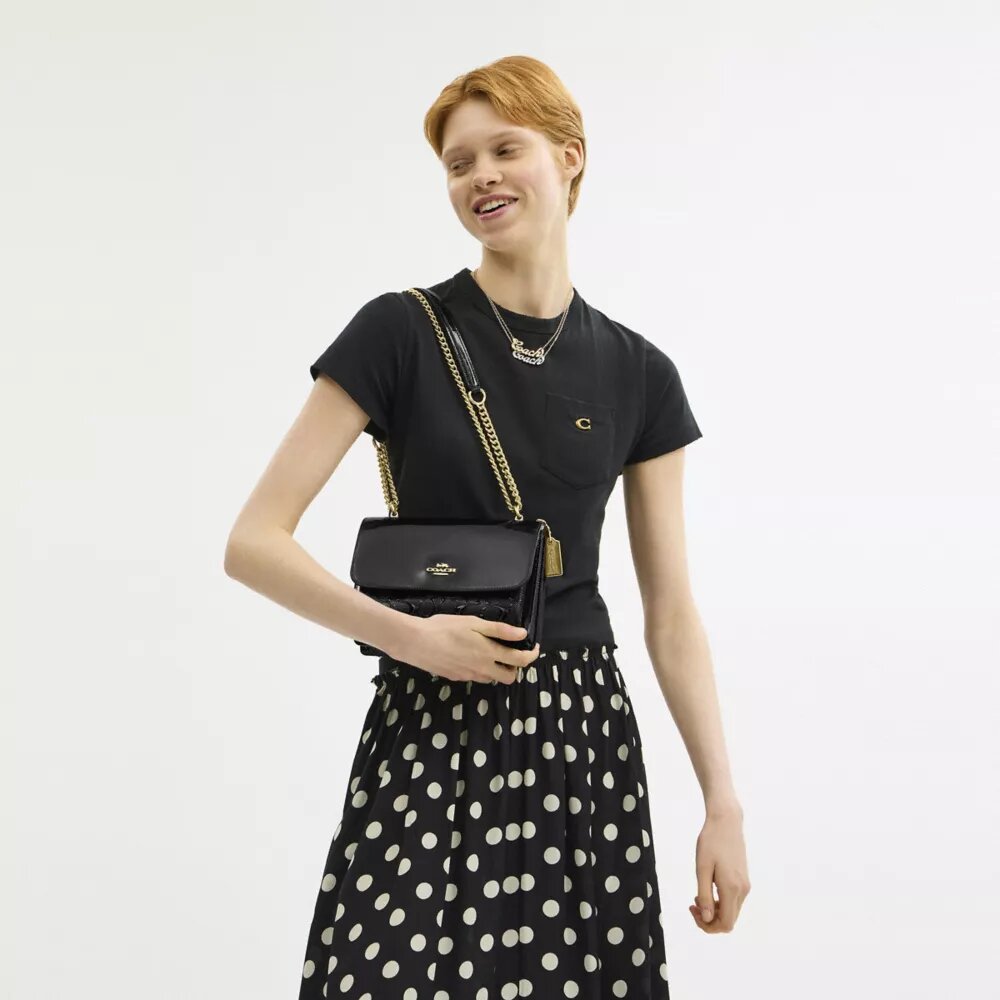 Bolso bandolera Klare en piel exclusiva