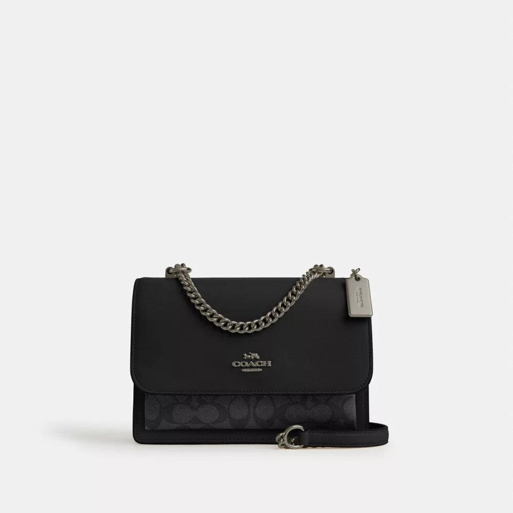 Bolso bandolera Klare en Signature Canvas