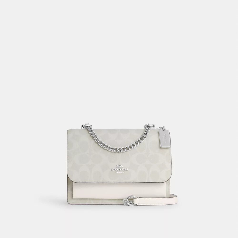 Bolso bandolera Klare en Signature Canvas