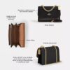 Bolso bandolera Klare en Signature Canvas