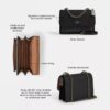 Bolso bandolera Klare en Signature Canvas
