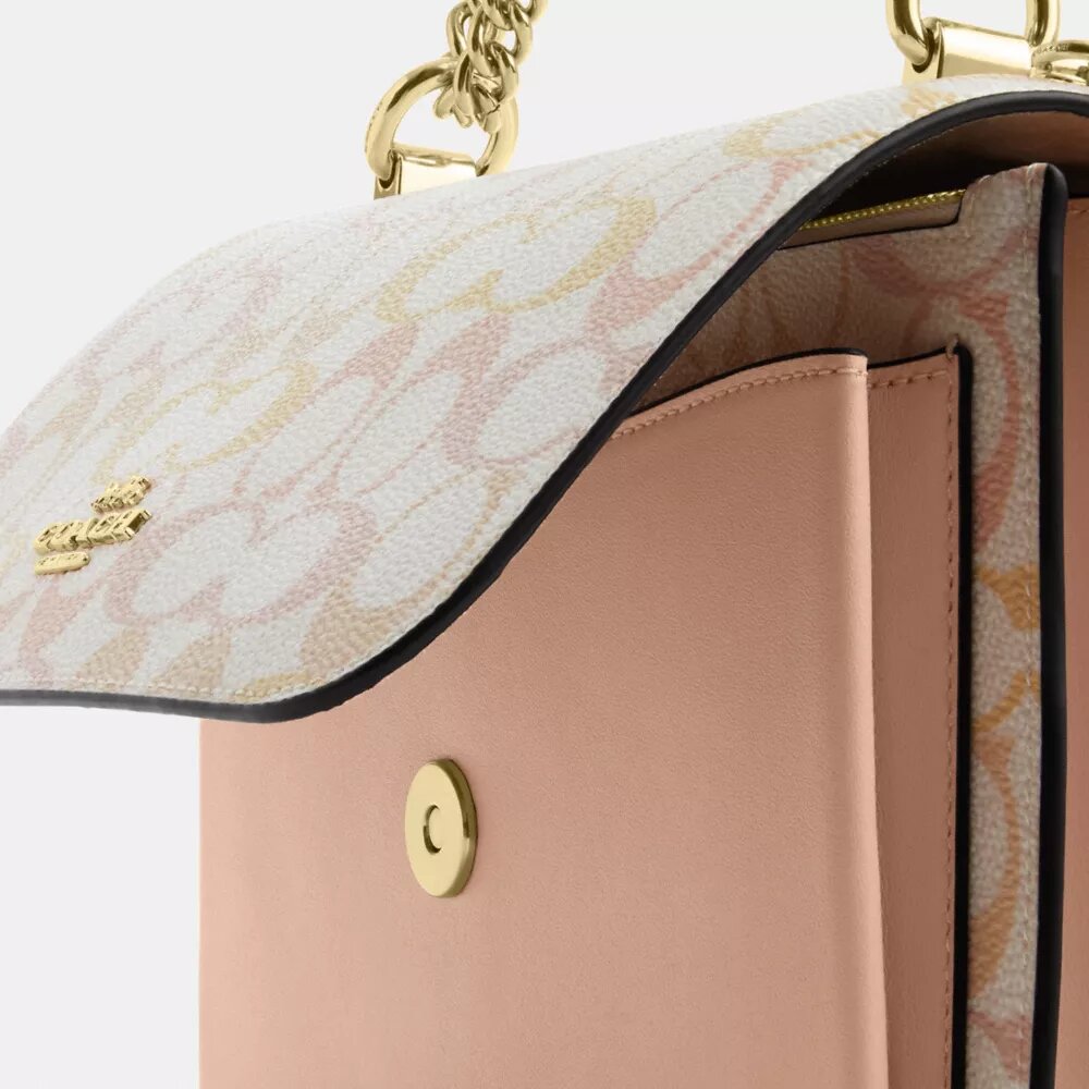 Bolso bandolera Klare en Signature Canvas
