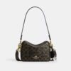 Bolso bandolera Mini Carey en Signature Canvas