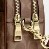 Bolso bandolera Mini Carey en Signature Canvas