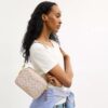 Bolso bandolera Mini Carey en Signature Canvas