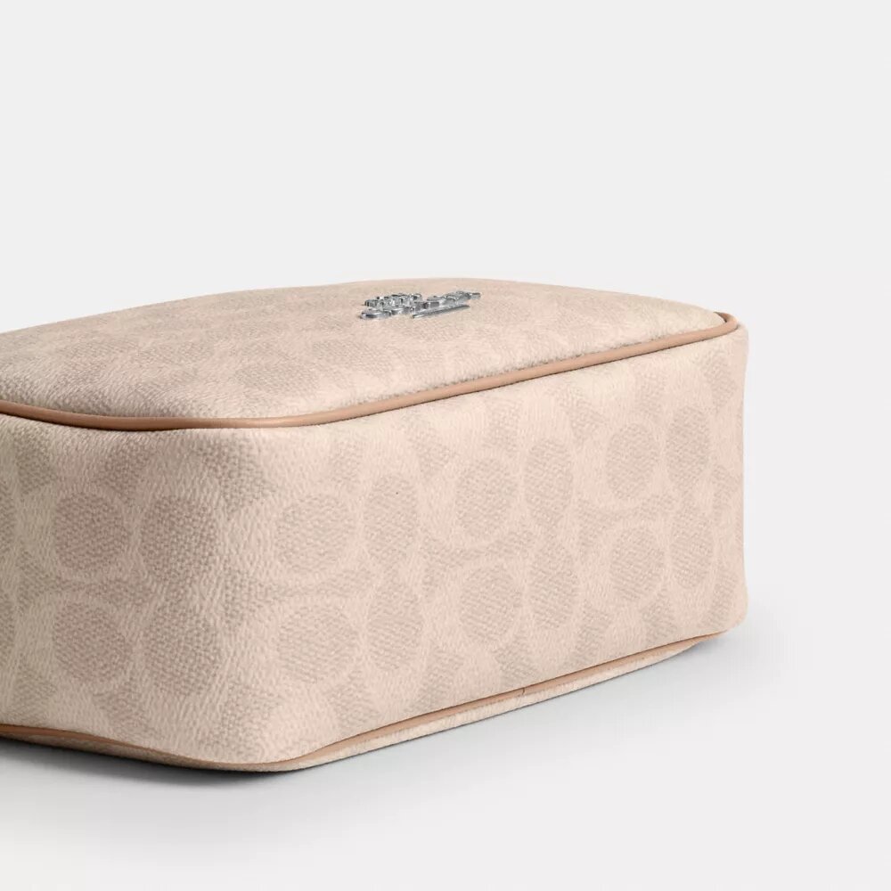 Bolso bandolera Mini Carey en Signature Canvas