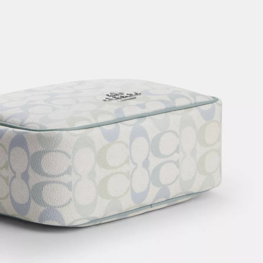 Bolso bandolera Mini Carey en Signature Canvas