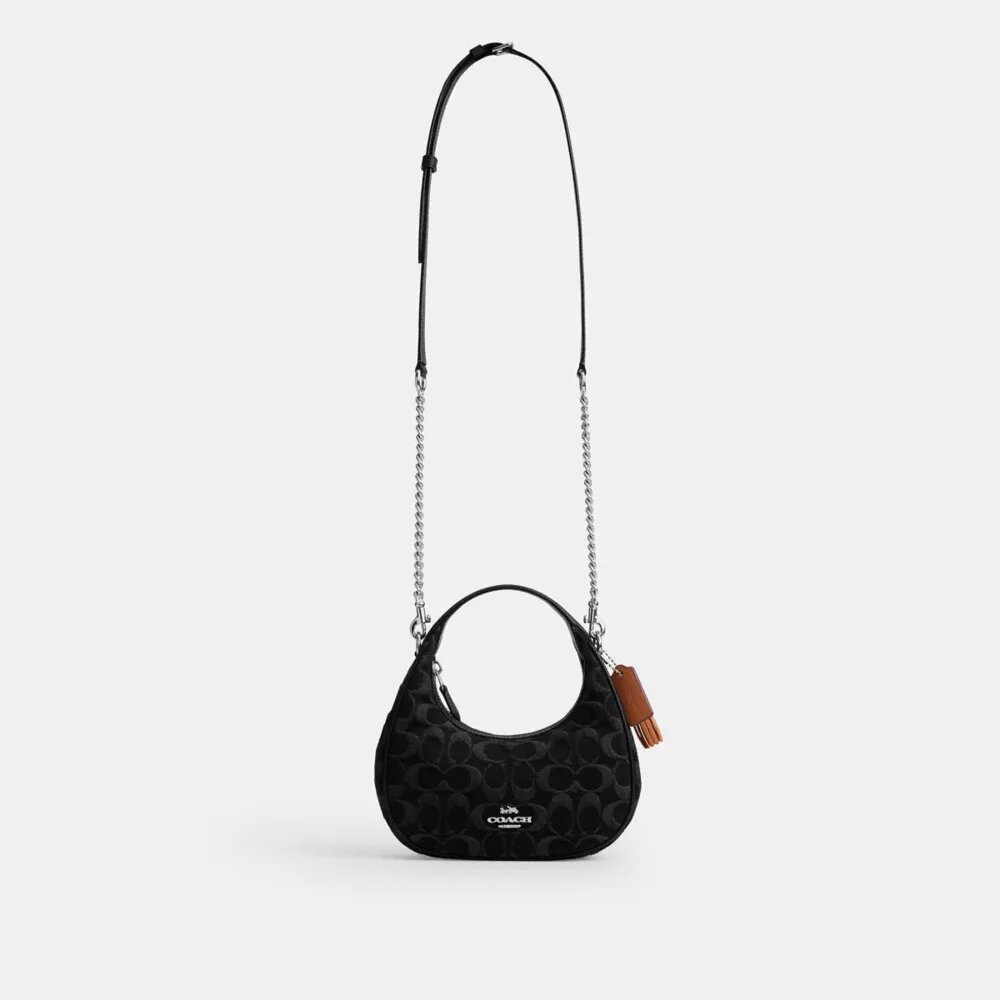 Bolso bandolera mini Carmen en denim característico