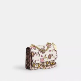 Bolso bandolera Mini Klare con estampado floral