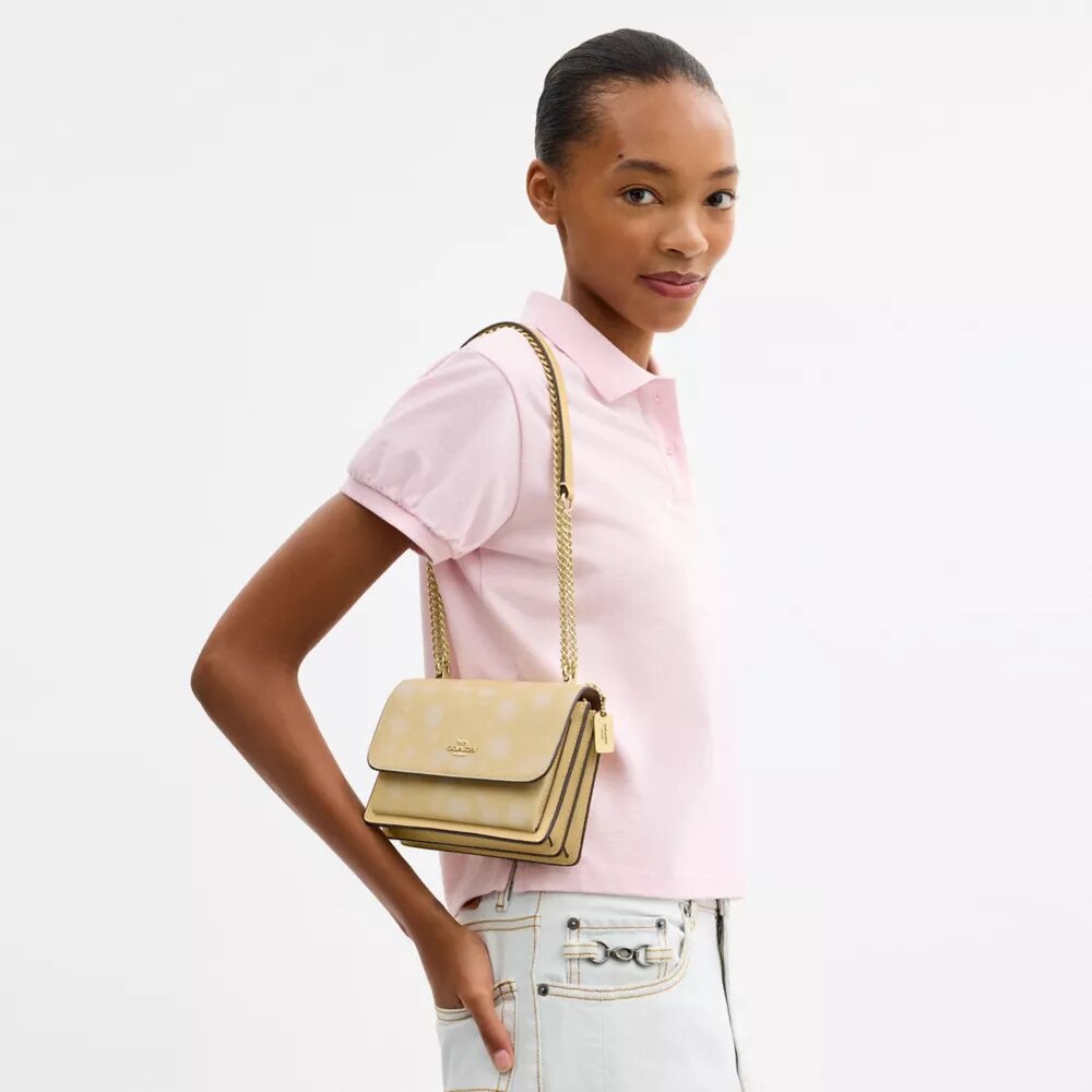Bolso bandolera Mini Klare con estampado floral